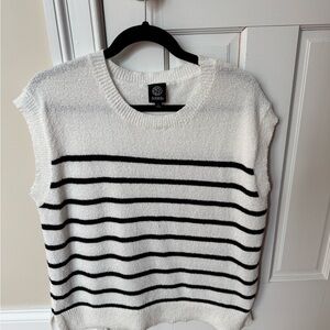 Women's Striped Sweater Vest